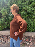 Oversized V Neck Sweater