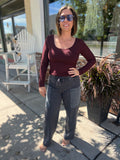 Long Sleeve Round Neck Pullover