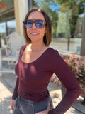 Long Sleeve Round Neck Pullover