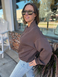 Scuba Luxe V Neck Pullover