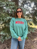 Merry Graphic Crewneck