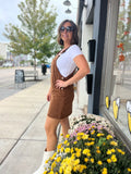 Corduroy Overall Dress