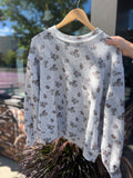Textured Long Sleeve Pullover