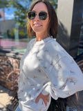 Textured Long Sleeve Pullover