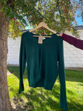 V Neck Long Sleeve Pullover Sweater