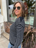 Loose Fit Striped Sweater