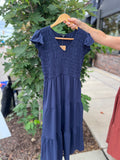Flutter Sleeve Maxi Dress