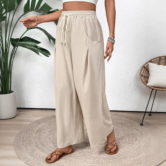 Casual Wide Leg Lightweight Pants