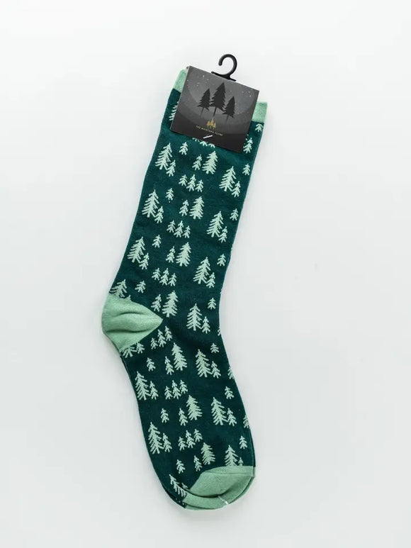 Pine Tree Socks
