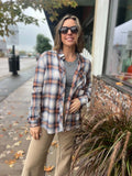 Classic Cut Flannel With Front Pocket