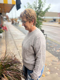Cozy Dotted Crewneck Sweater