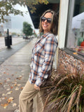 Classic Cut Flannel With Front Pocket