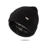 Knit Satin Lined Beanie