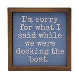6x6 Wooden Frame Decor