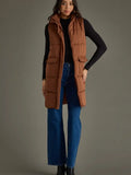 Long Puffy Vest