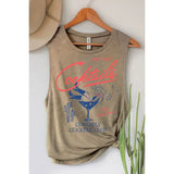 But First Cocktails Graphic Tank Top