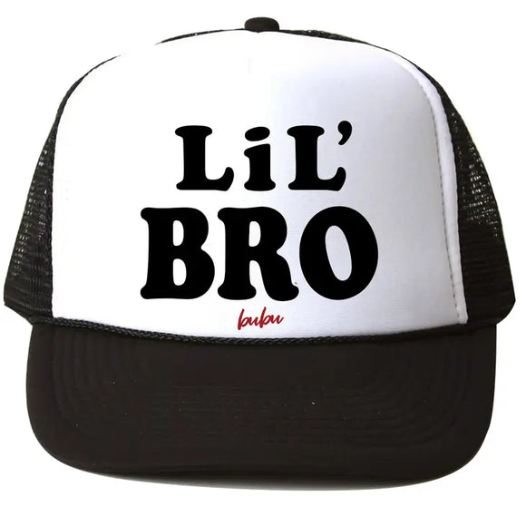 Lil Bro White Trucker Hat