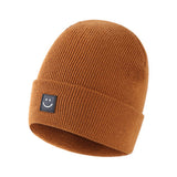 Children's Smiley Knit Hat