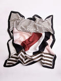 Colorblock Satin Bandana