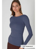 Nikibiki Long Sleeve Crew Neck Top