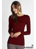 Nikibiki Long Sleeve Crew Neck Top