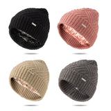 Knit Satin Lined Beanie