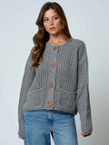 Chunky Button Down Cardigan