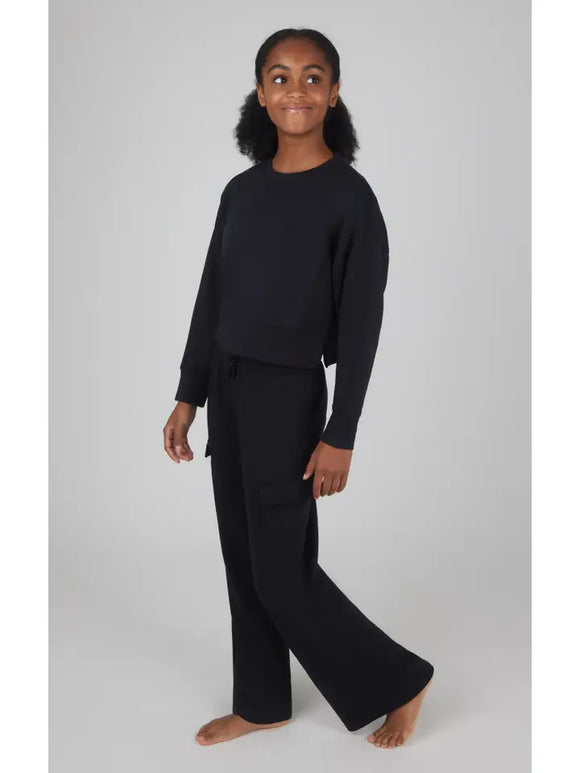 Girls Cargo Pant and Pullover Set