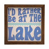6x6 Wooden Frame Decor
