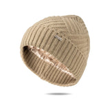 Knit Satin Lined Beanie