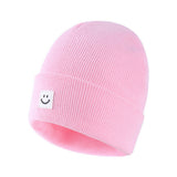 Children's Smiley Knit Hat