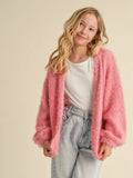 Kids Billow Sleeve Cardigan