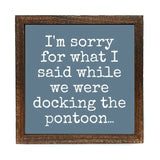 6x6 Wooden Frame Decor