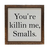 6x6 Wooden Frame Decor