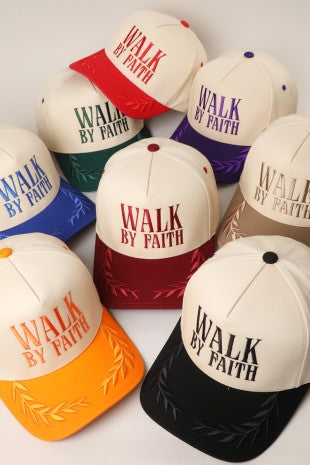 Walk By Faith Trucker Hat