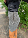 Jacquard Textured Mini Skirt