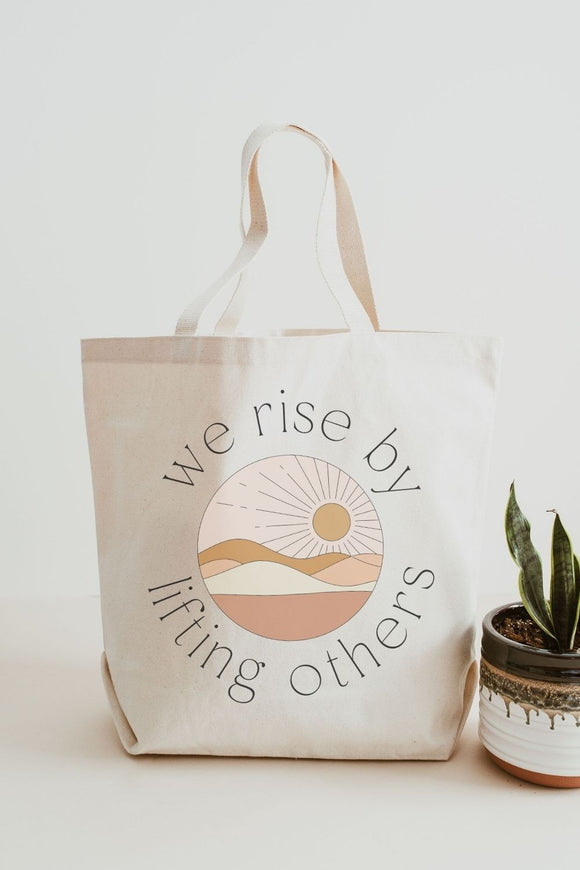 Rise By Lifting Others Tote Bag