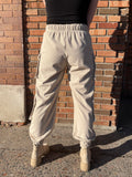 Textured Cargo Pants