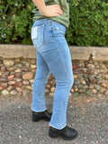 High Rise Ankle Stretch Jeans