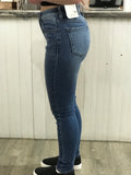 Kancan High Rise Super Skinny 0 Distressing Jeans