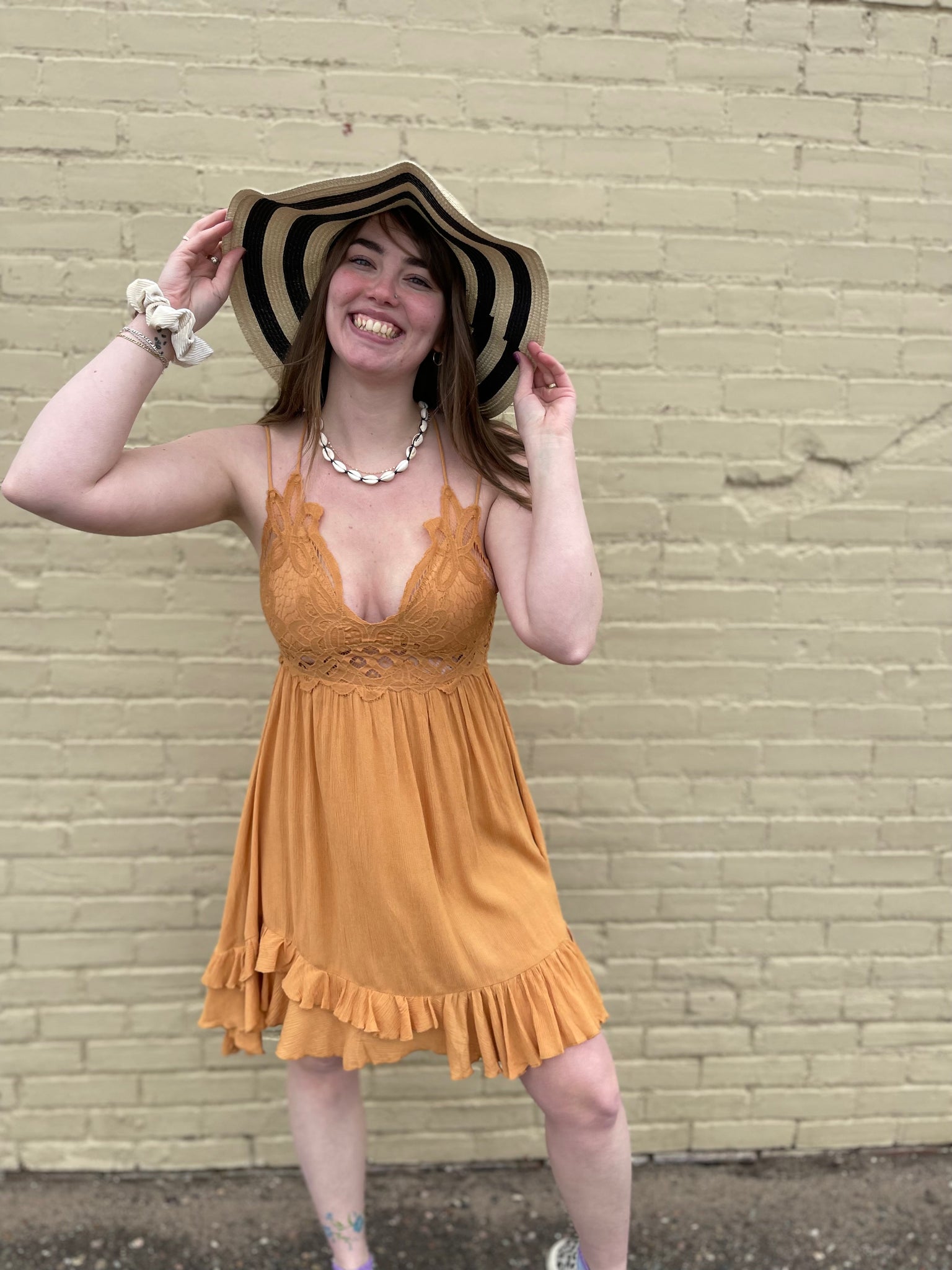 Boho Crochet Lace Top w/ Flowy Bottom Dress Two Sisters Boutique Boho Crochet Lace Top w/ Flowy Bottom Dress Two Sisters Boutique