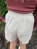 Linen Shorts W/ Pockets