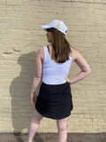 Athletic Skirt With Biker Short Lining