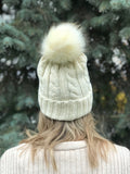LakeGirl Knit Pom Hat