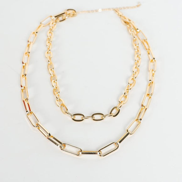Nyla Layered Chain Necklace