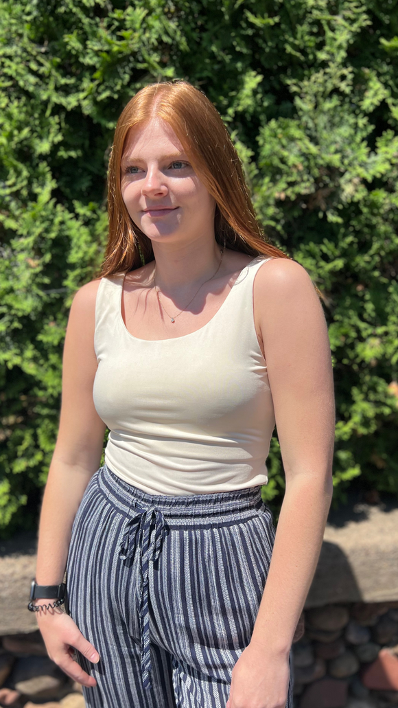 Bralette Tank Top W Removable Bra Pads Two Sisters Boutique